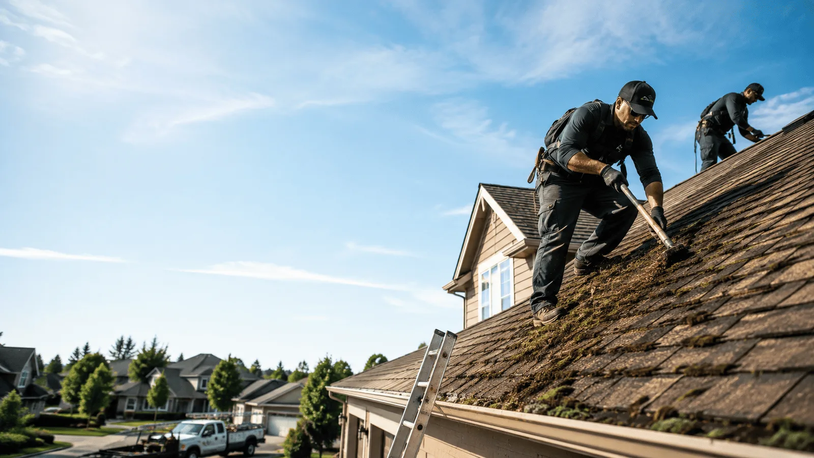 Roof Moss Removal in Hensel, ND near me